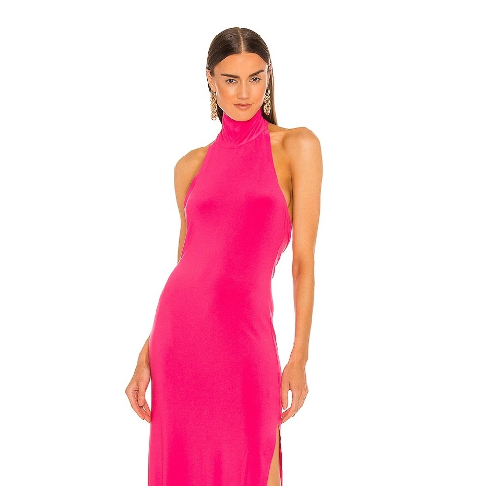 Norma Kamali Halter Turtle Gown! 💕💓💞👛